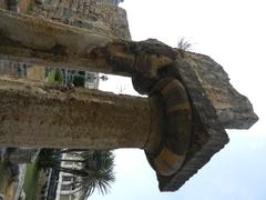 Ancient Greek column in Ortigia