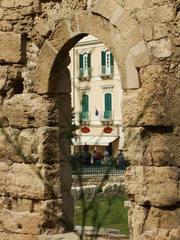 View from the window of the Temple of Apollo