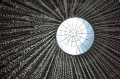 ceiling dome with intricate patterns in Dubai, UAE