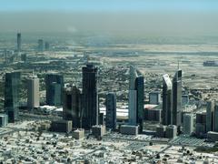 Downtown Dubai skyline with Burj Khalifa