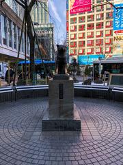 Hachikō statue at Shibuya Station