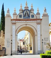 Arco de la Macarena in Seville, Spain