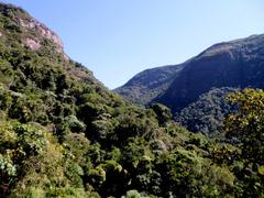 A scenic view from the hiking trail