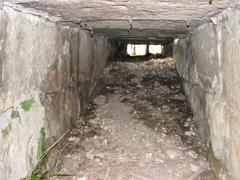 Inside view of the Aqua Claudia near Rome