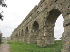 Aqua Claudia aqueduct near Rome