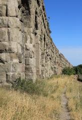 Aqua Claudia aqueduct in Parco degli Acquedotti, Rome