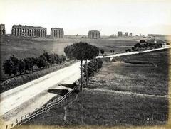 Rome Via Appia Nuova and aqueducts built by Claudius James Anderson