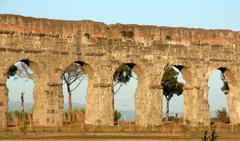 Aqua Claudia aqueduct in Parco degli Acquedotti