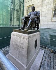 John Harvard Statue at Harvard University