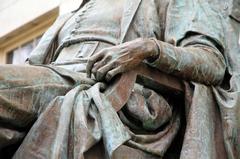 John Harvard Statue in Harvard Yard