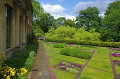 The herb garden at Eltham Palace