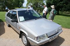 Citroen BX parked outside Eltham Palace