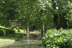 footbridge leading from Court Yard into Eltham Palace from the garden