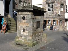 Edinburgh High Street Netherbow Wellhead