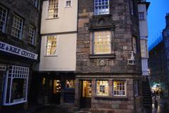 John Knox House on The Royal Mile in Edinburgh