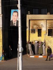 Street scene in Esna, Egypt