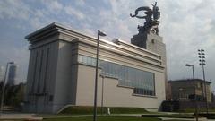 Worker and Kolkhoz Woman sculpture in Moscow