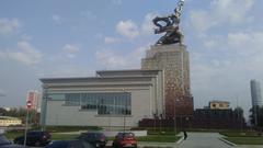 Worker and Kolkhoz Woman sculpture in Moscow