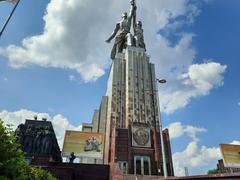 Worker and Kolkhoz Woman sculpture in Moscow