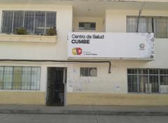 Subcentro de salud en Cumbe, Ecuador