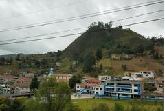 Panoramic view of Parroquia De Cumbe