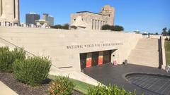 Entrance to the National World War One Museum and Memorial