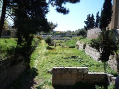 Ancient ruins of Keramikos in Athens