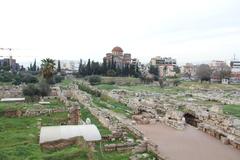 Ancient Graveyard in Kerameikos, Athens