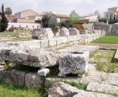 Kerameikos archaeological site in Athens