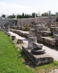 Kerameikos archaeological site in Athens