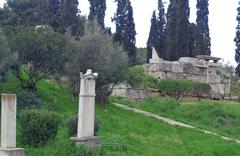 Monument in Kerameikos, Greece