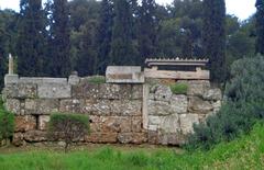 Monument in Kerameikos, Greece