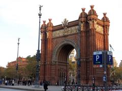 Arc de Triomf in Barcelona