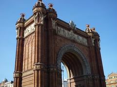 Arc de Triomf in Barcelona, Spain