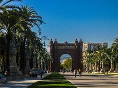 Arc de Triomf in Barcelona