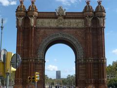 Arc de Triomf in Barcelona, Spain