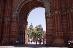 Arc de Triomf in Barcelona