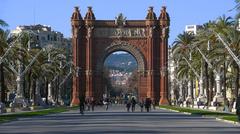 Arc de Triomf in Barcelona