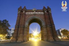 Arc de Triomf in Barcelona