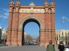 Arc de Triomf in Barcelona