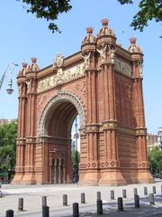 Arc de Triomf in Barcelona