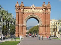 Arc de Triomf in Barcelona