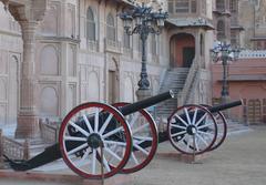 Cannons inside Bikaner Fort