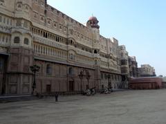 Facade of the Junagadh Fort in Rajasthan