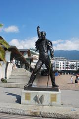 Freddie Mercury statue in Montreux