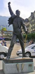 Freddie Mercury statue in Montreux