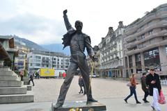 Freddie Mercury Statue in Montreux