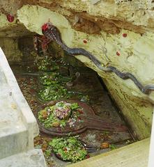 Gangeshwar Temple in Fudam, Diu, India