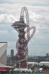 ArcelorMittal Orbit observation tower in the Olympic Park, Stratford, London