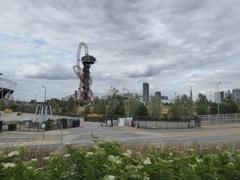 ArcelorMittal Orbit and entrance to the stadium